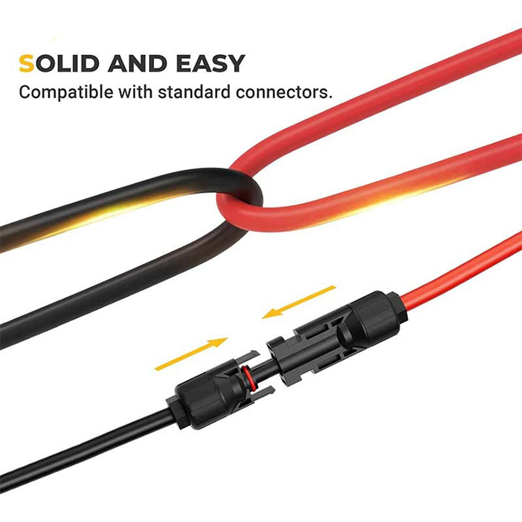 20 Ẹsẹ 10AWG Oorun Itẹsiwaju Cable