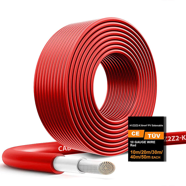 Low Adaorin Resistance 10AWG Photovoltaic Waya 65FT