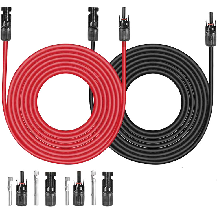 Okun Ifaagun Oorun 30Ft 10AWG 6mm2 okun waya okun agbara oorun